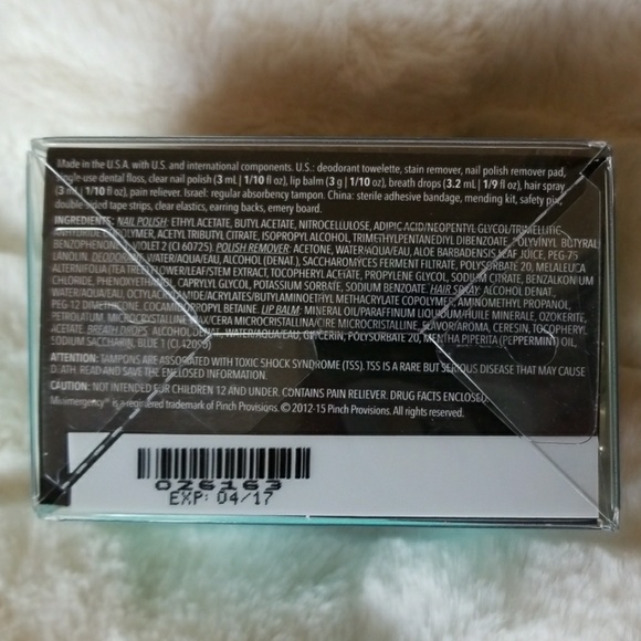 PINCH MINIMERGENCY KIT RARE TIFFANY BLUE COLLECTOR - Picture 5 of 6